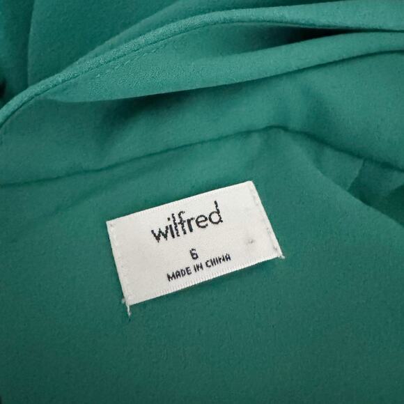 ARITZIA Wilfred The Aubert Dress Irish Hills Green Floral 6 - Picture 8 of 10